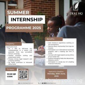 Summer Internship Program 2015 |  DealHQ Partners