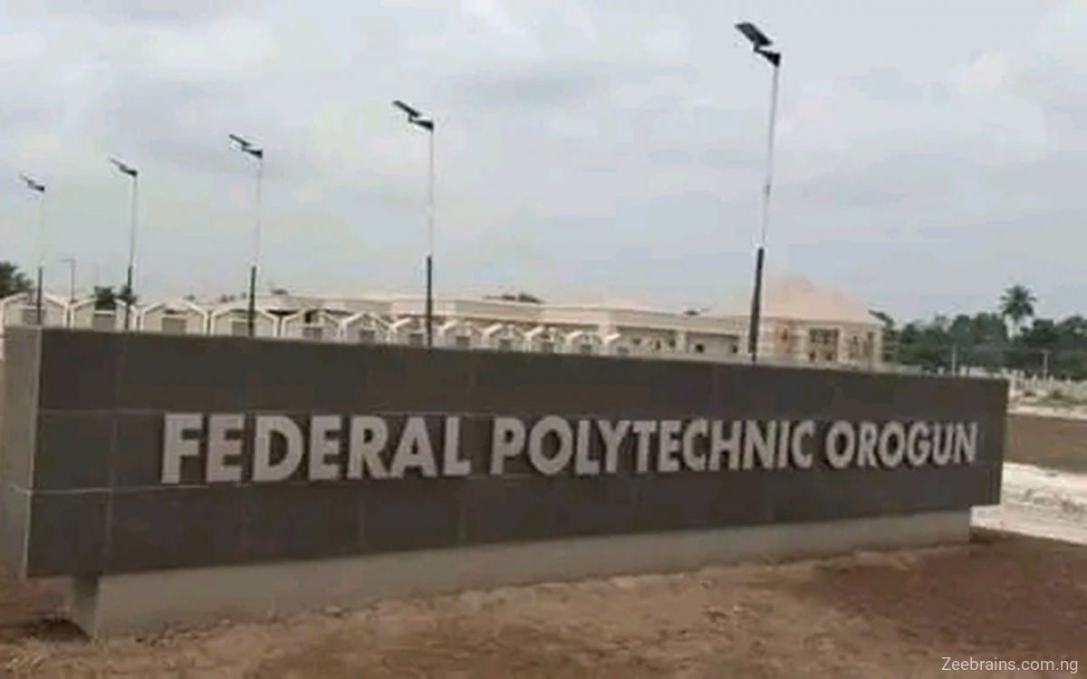 Federal Polytechnic Orogun Courses and Requirements | See List