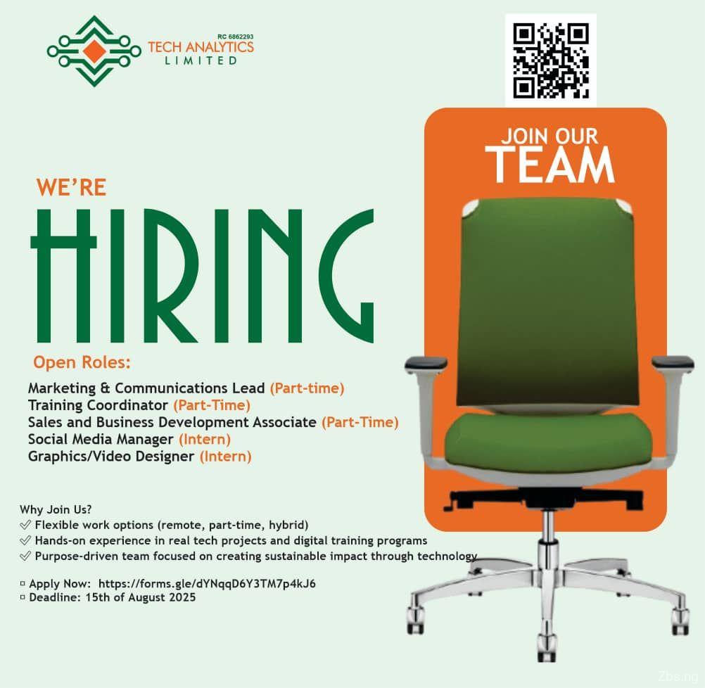 Part-Time and Internship Opportunities | Tech Analytics Limited