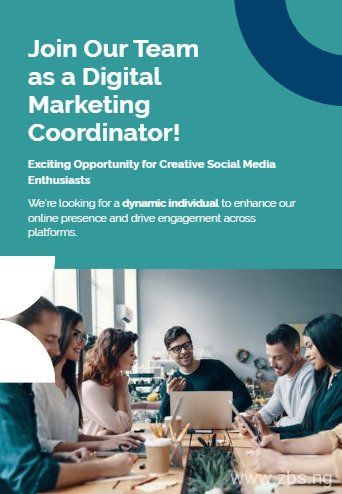 Digital Marketing And Social Media Coordinator